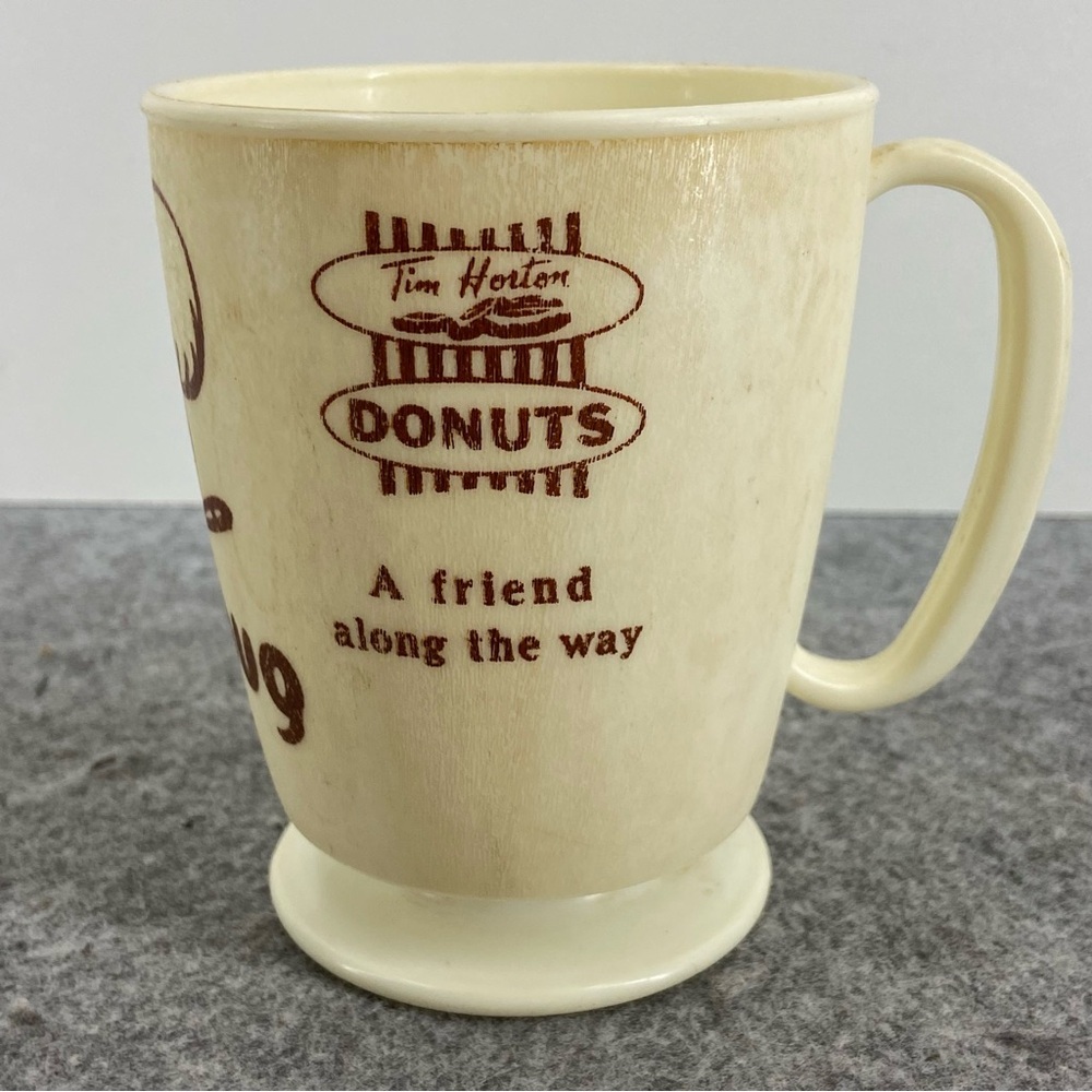 Vintage 1970’s Tim Hortons Tim-Mug Plastic Cup